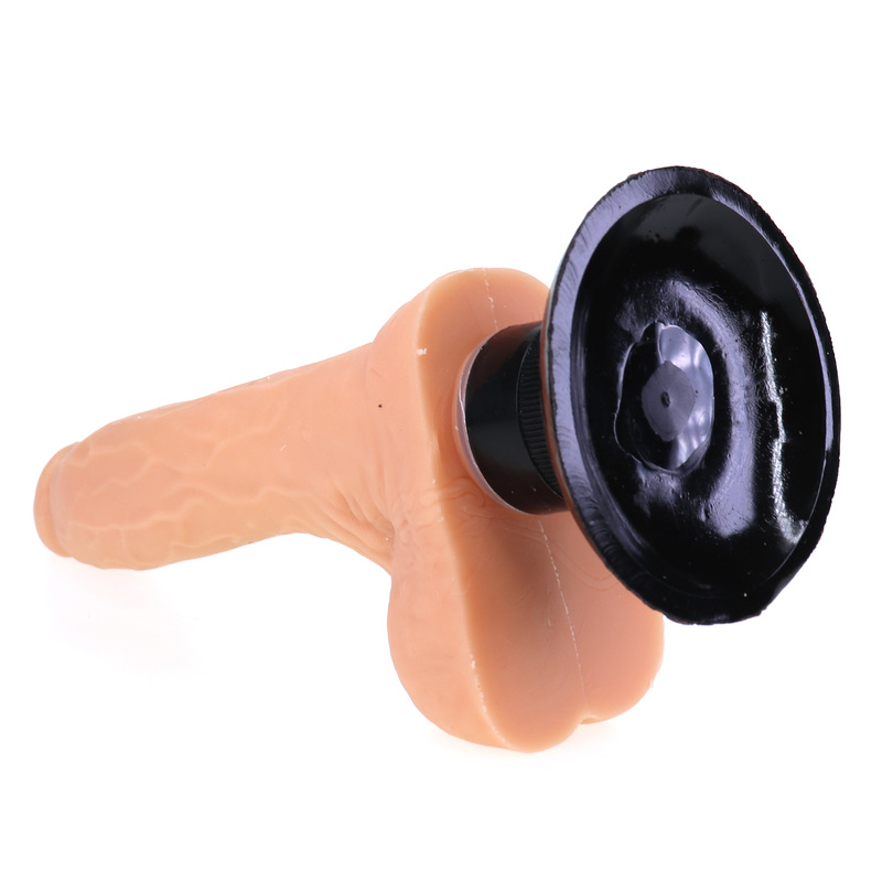 (image for) Suction Vibration Realistic Dildo